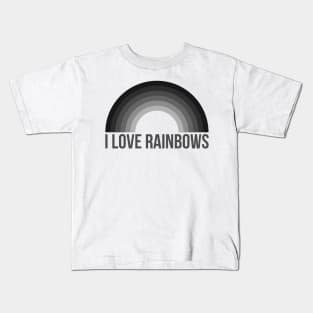 I Love Rainbows Kids T-Shirt